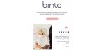 Binto discount code