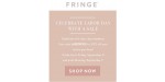 Fringe discount code