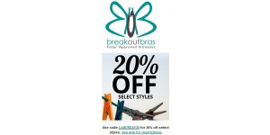 Break Out Bras coupon code
