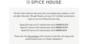 Spice House coupon code