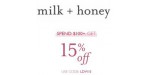 Milk + Honey discount code