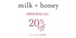 Milk + Honey discount code