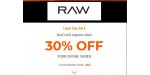 RAW discount code
