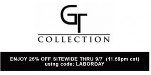 GT collection coupon code