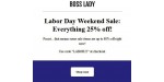 Boss Lady Apparel discount code