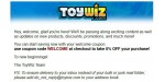 Toywiz coupon code