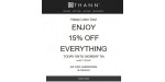 Thann discount code