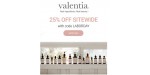 Valentia Skincare discount code