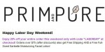 Prim and Pure coupon code