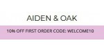 Aiden & Oak discount code