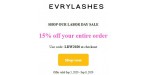 Evry Lashes discount code