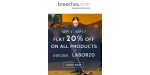 Breeches discount code