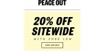 Peace Out discount code