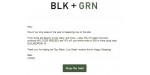 BLK + GRN discount code