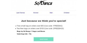 So Danca coupon code