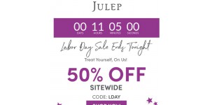 Julep coupon code