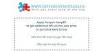 Different Not Less discount code