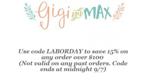 Gigi and Max coupon code