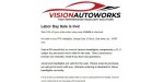 Vision Auto Works discount code