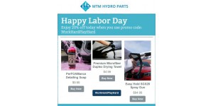 MTM Hydro Parts coupon code