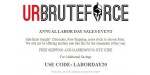 Brute Force discount code