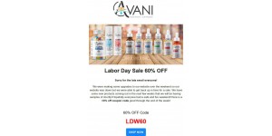 Avani Botanicals coupon code