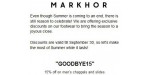 Markhor discount code