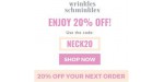 Wrinkles Schminkles discount code