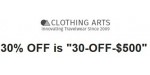 Clothing Arts discount code