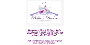 Bellas Basket coupon code