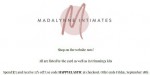 Madalynne Intimates discount code
