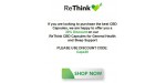 Re Think coupon code