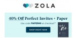 Zola discount code
