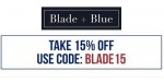 Blade + Blue discount code