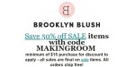 Brooklyn Blush discount code