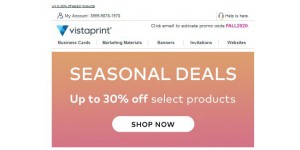 Vistaprint USA coupon code
