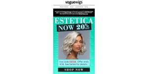 Vogue Wigs coupon code