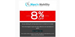 Marcs Mobility coupon code