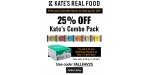 Kates Real Food discount code