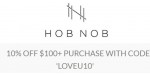 The Hob Nob Shop discount code