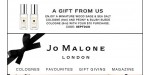 Jo Malone London discount code