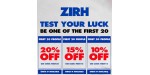 Zirh discount code