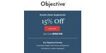 Objective discount code