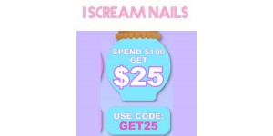 I Scream Nails coupon code