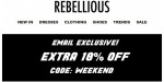 Rebellious discount code