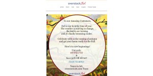 Overstock Art coupon code