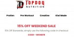 Top Dog Nutrition discount code