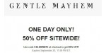 Gentle Mayhem discount code