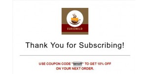Euromild Coffee coupon code