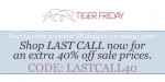 Tiger Friday discount code